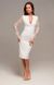 Красивое белое платье с кружевными рукавами "София" 20 цветов, размеры 40-60