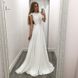 Красиве мереживне біле плаття в підлогу "Реджина" 20 кольорів, розміри 40-60
