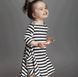 Свободные платья с карманами в черно-белую полоску family look для мамы и дочки, 25 цветов, размеры 24-60