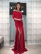 Красиве вечірня облягаюча сукня червоного кольору, 20 кольорів, розміри 40-60