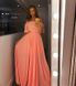 Ніжне довге вечірнє плаття колір пудра "Делма" 20 кольорів, розміри 40-60