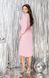 Ніжне рожеве плаття міді з поясом "Євгенія" 20 кольорів, розміри 40-60