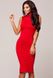 Коротке червоне плаття з горловиною "Ветта" 20 кольорів, розміри 40-60