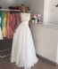 Роскошное белое вечернее платье "Рикарда" 20 цветов, размеры 40-60