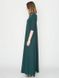 Довге вільне вечірнє плаття колір темно-зелений "Вальміра" 20 кольорів, розміри 40-60