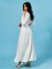 Длинное белое вечернее платье с разрезами на рукавах "Дебора" 20 цветов, размеры 40-60