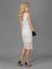 Мереживне коротке біле плаття з вирізом на спинці "Дженіс" 6 кольорів, розміри 40-60