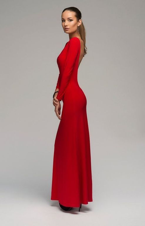Ефектне вечірнє плаття з відкритою спинкою "Княжна" 20 кольорів, розміри 40-60