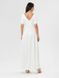 Длинное белое платье с вырезом на спинке "Жаклин" 20 цветов, размеры 40-60