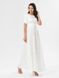 Довге біле плаття з вирізом на спинці "Жаклін" 20 кольорів, розміри 40-60