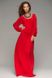 Эффектное красное вечернее платье "Корса" 20 цветов, размеры 40-60