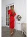Яскраве червоне плаття з пишними воланами "Олівія" 20 кольорів, розміри 40-60