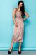 Сукня міді на запах бежевого кольору "Аліма" 20 кольорів, розміри 40-54
