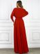 Длинное вечернее платье красного цвета "Елена" 20 цветов, размеры 40-60