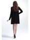 Чорне коротке плаття вільний крій, 20 кольорів, розміри 40-60