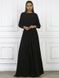 Довге вечірнє плаття чорного кольору "Олена" 20 кольорів, розміри 40-60