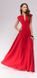 Розкішне вечірнє плаття червоного кольору "Матісса" 20 кольорів, розміри 40-60