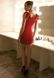 Красное платье с бантами на плечиках "Дейзи" 20 цветов, размеры 40-60