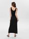 Довге чорне плаття-майка з розрізом "Бриз" 25 кольорів, розміри 40-60