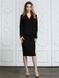 Чорне міді плаття-піджак "Грета" 20 кольорів, розміри 40-60