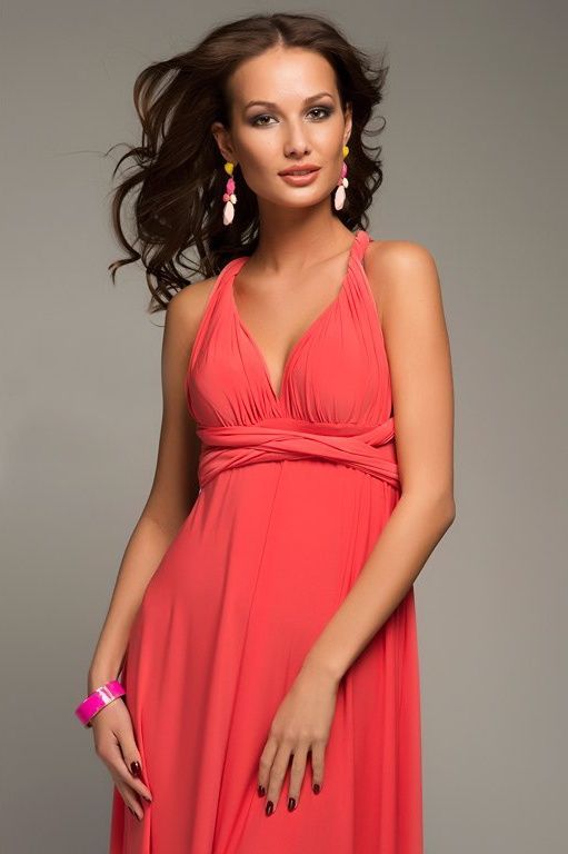 Розкішна сукня-трансформер infinite dress 6 в 1 "Емма" 25 кольорів, розміри 40-54