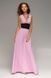 Довге рожеве вечірнє плаття "Іспанія" 20 кольорів, розміри 40-60