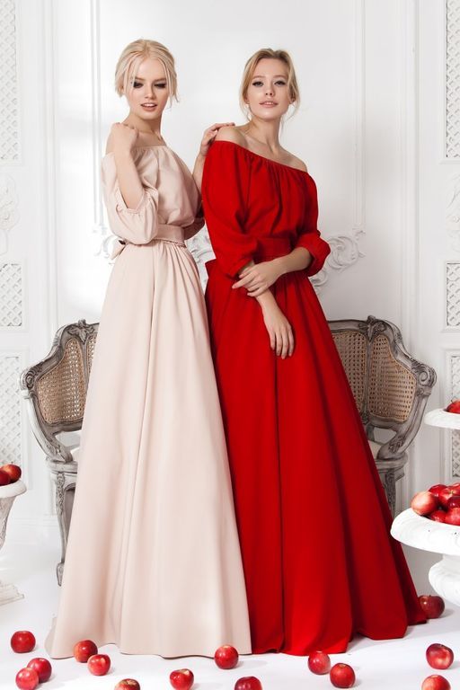 Шикарне довге вечірнє плаття "Розанна" 20 кольорів, розміри 40-60