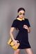 Маленькое черное платье с воротничком "Наталья" 20 цветов, размеры 40-60