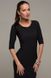 Стильне чорне плаття довжина міді "Розелла" 20 кольорів, розміри 40-60