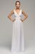 Розкішне біле вечірнє плаття "Леа" 20 кольорів, розміри 40-60