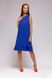 Короткое платье-сарафан синее "Звезда" 20 цветов, размеры 40-60