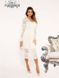 Біла видовжена сукня з мережива "Хейлі" 20 кольорів, розміри 40-60