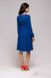 Красивое синее короткое платье "Ванесса" 20 цветов, размеры 40-60