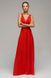 Эффектное красное вечернее платье "Леа" 20 цветов, размеры 40-60