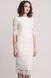 Белое кружевное короткое платье по фигуре "Астранция" 20 цветов, размеры 40-60