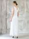 Длинное белое платье на бретельках из кружева "Линн" 6 цветов, размеры 40-60