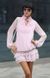 Коротке плаття з манішкою "Белларія" 20 кольорів, розміри 40-60