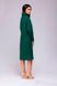 Короткое темно-зеленое платье с горловиной "Лаура" 20 цветов, размеры 40-60
