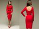 Червоне коротке плаття з відкритою спинкою "Кіра" 20 кольорів, розміри 40-60