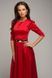 Розкішне червоне плаття "Августа" 20 кольорів, розміри 40-60