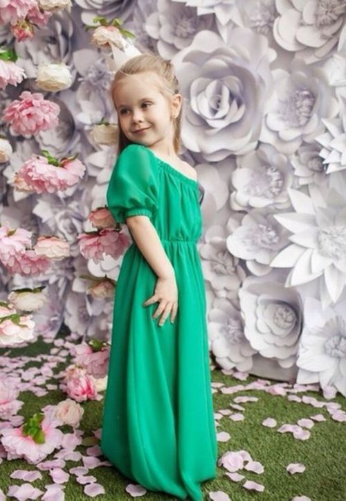 Сукня в підлогу для мами і доньки "Сабіна" 25 кольорів, розміри 40-54