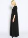 Довге вільне вечірнє плаття чорного кольору "Вальміра" 20 кольорів, розміри 40-60