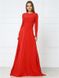 Червоне довге вечірнє плаття з відкритою спинкою, 20 кольорів, розміри 40-60